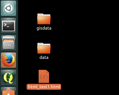 Double-Click on the HTML File