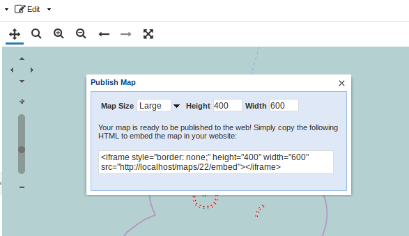 Embed the Map