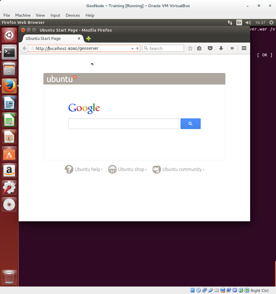 Connecto to GeoServer