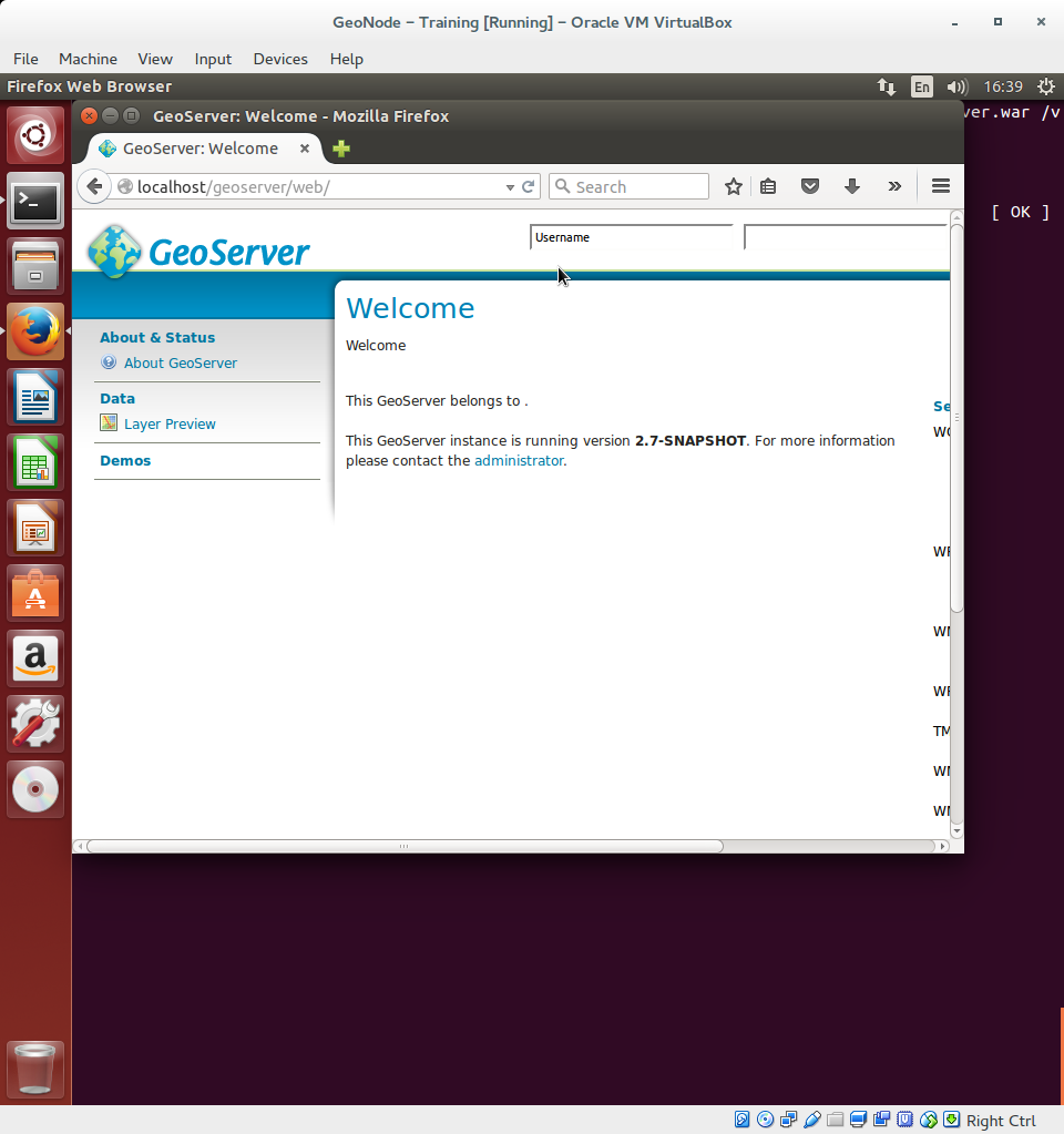Connecto to GeoServer